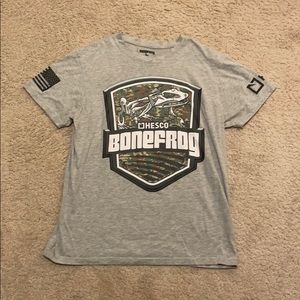 Men’s large (fits like a medium) Bonefrog t-shirt